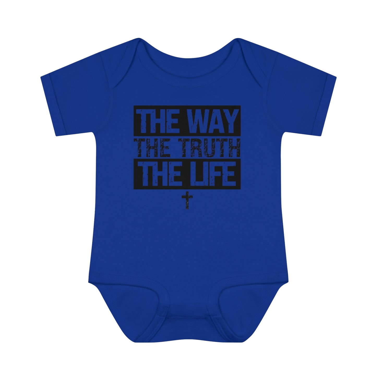 THE WAY THE TRUTH THE LIFE BABY BODYSUIT