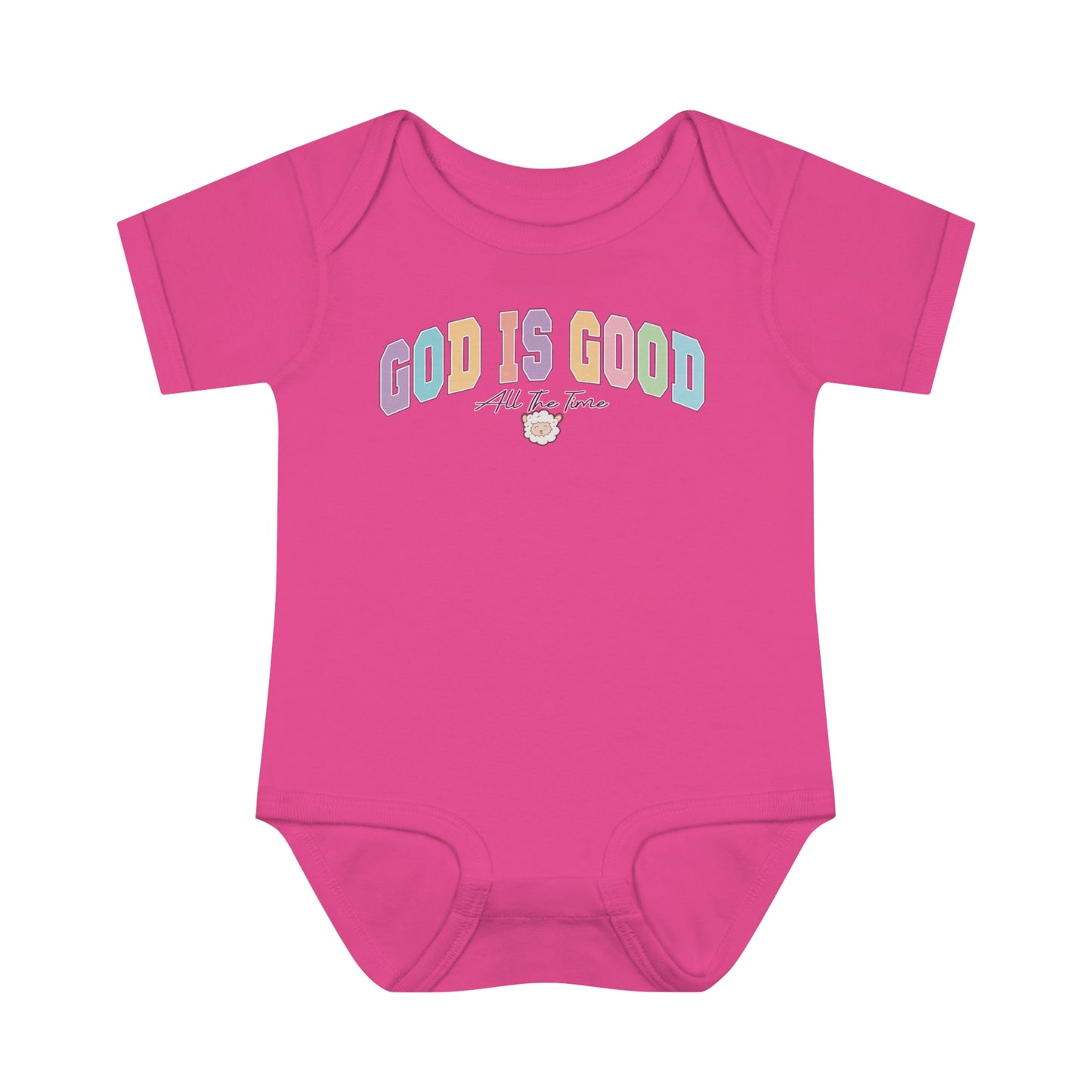 GOD IS GOOD ALL THE TIME BABY BODYSUIT