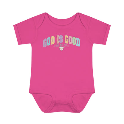 GOD IS GOOD ALL THE TIME BABY BODYSUIT