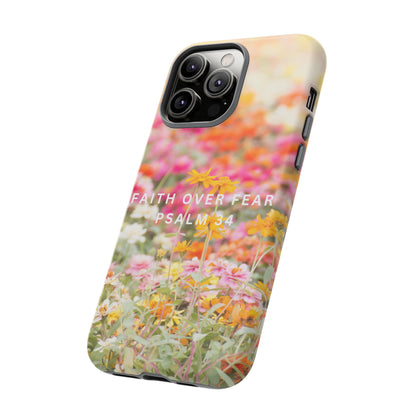 FAITH OVER FEAR PHONE CASE