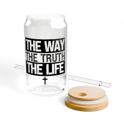 THE WAY THE TRUTH THE LIFE SIPPER GLASS