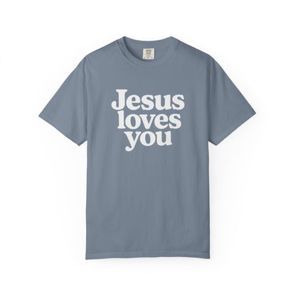 Jesus Loves You T-Shirt — Vintage Church Faith Graphic Tee