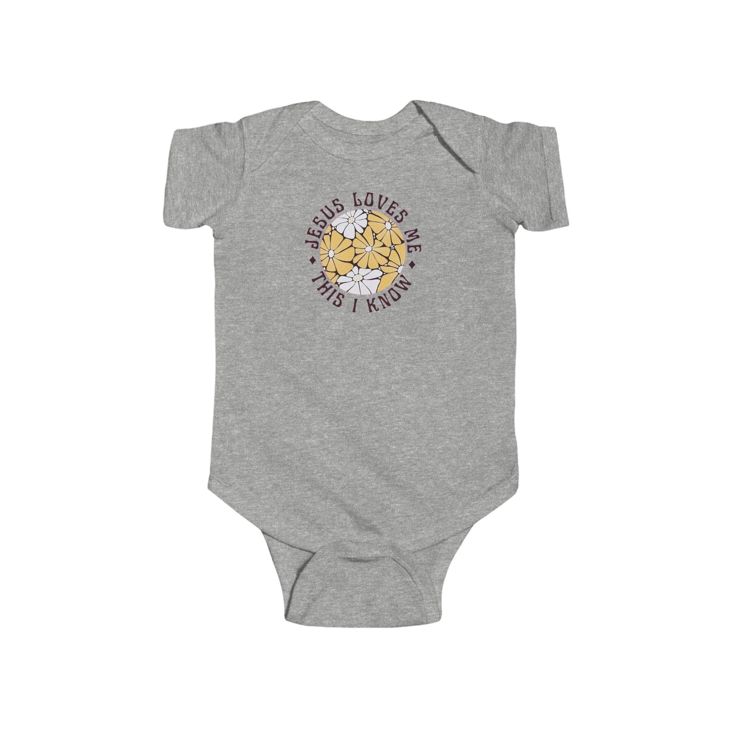 JESUS LOVES ME THIS I KNOW INFANT BODYSUIT