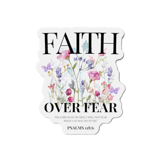 FAITH OVER FEAR MAGNET