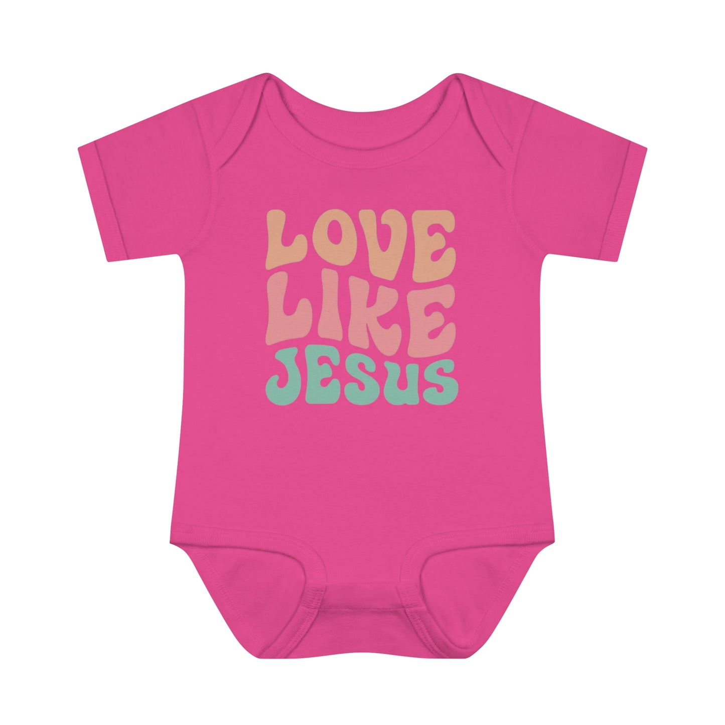 LOVE LIKE JESUS BABY BODYSUIT