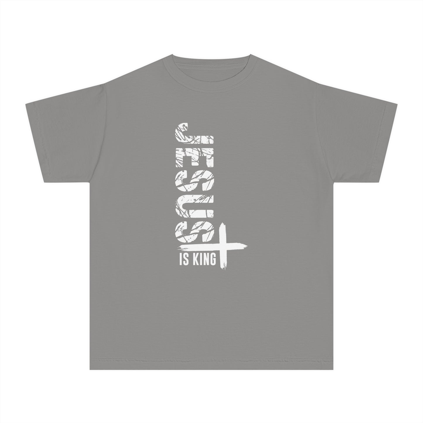 JESUS IS KING YOUTH TEE