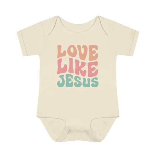 LOVE LIKE JESUS BABY BODYSUIT