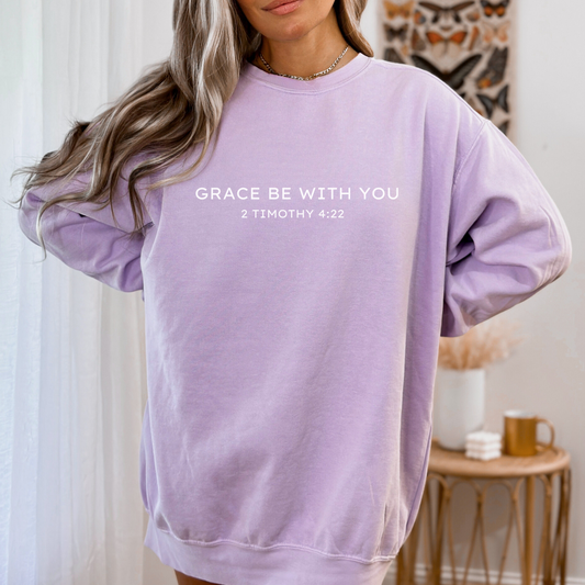 GRACE BE WITH YOU UNISEX SWEATSHIRT