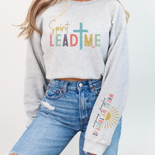 SPIRIT LEAD ME CREWNECK SWEATSHIRT