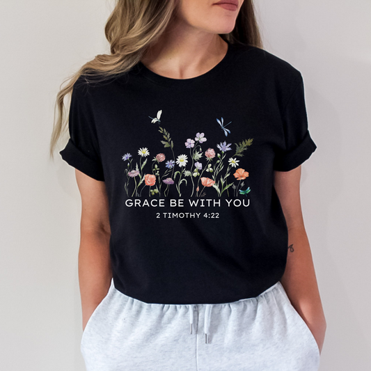 GRACE BE WITH YOU UNISEX TEE