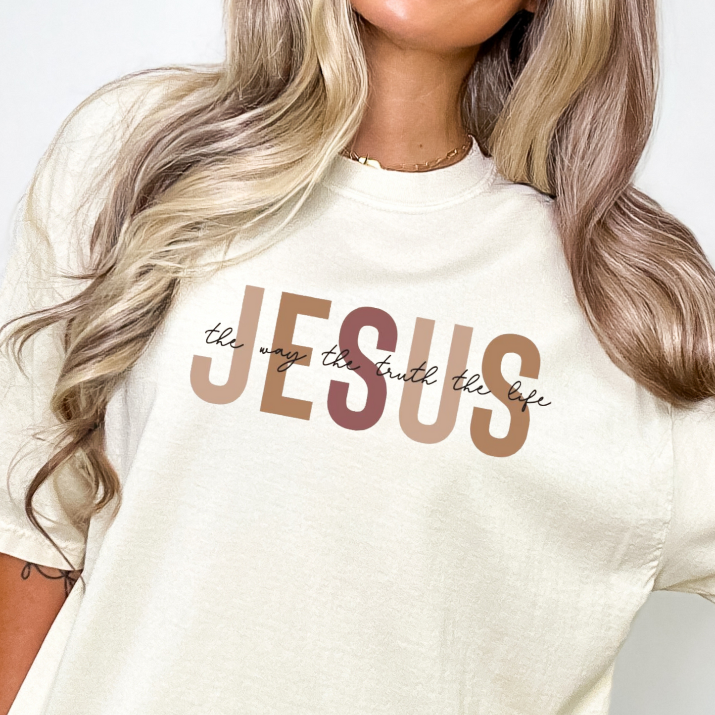 JESUS THE WAY THE TRUTH THE LIFE UNISEX TEE