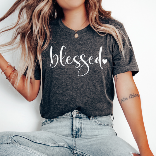 BLESSED UNISEX TEE