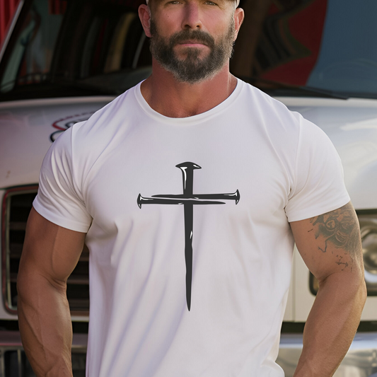 NAIL CROSS UNISEX TEE