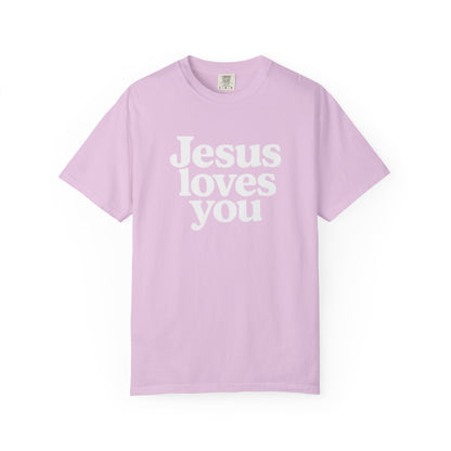 Jesus Loves You T-Shirt — Vintage Church Faith Graphic Tee