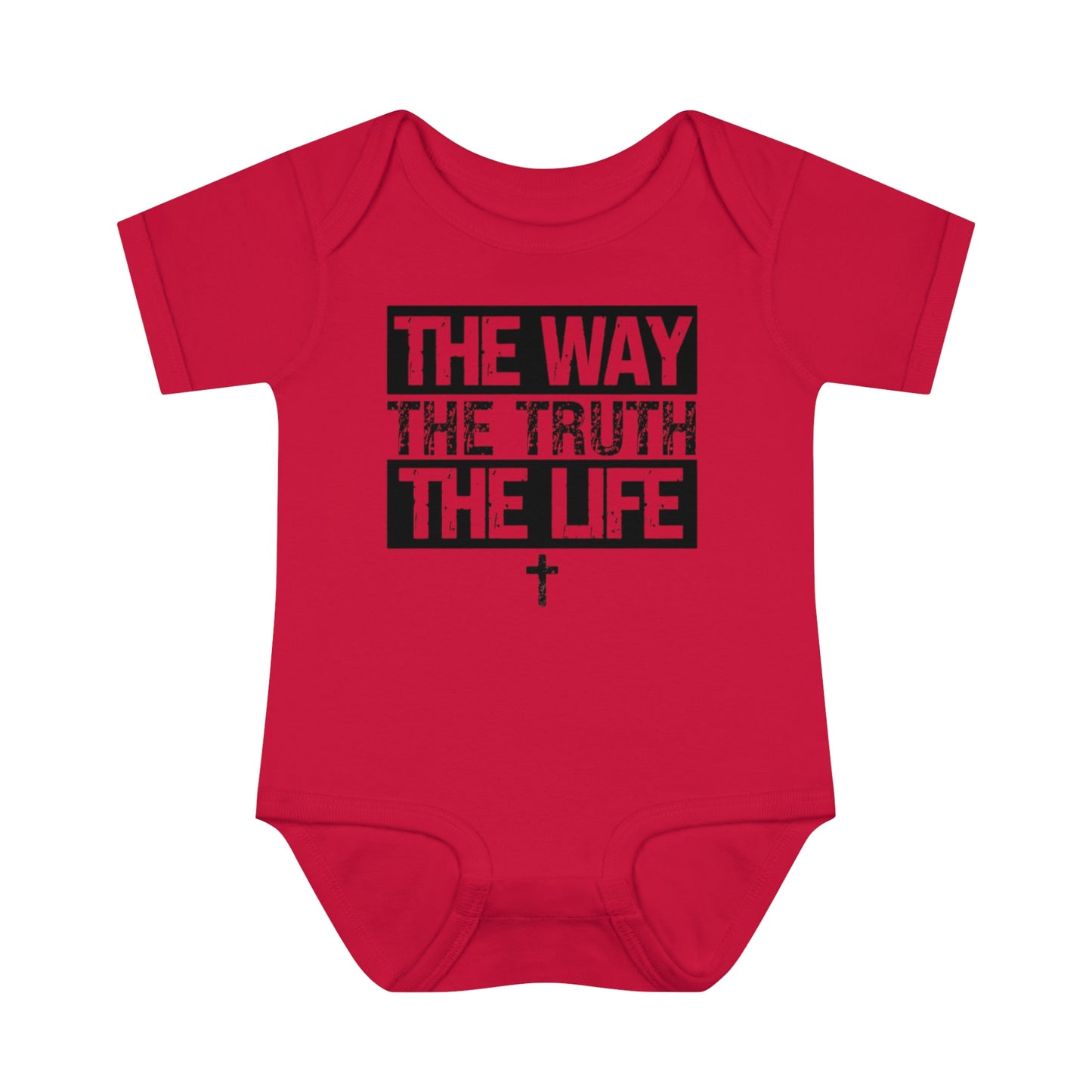 THE WAY THE TRUTH THE LIFE BABY BODYSUIT