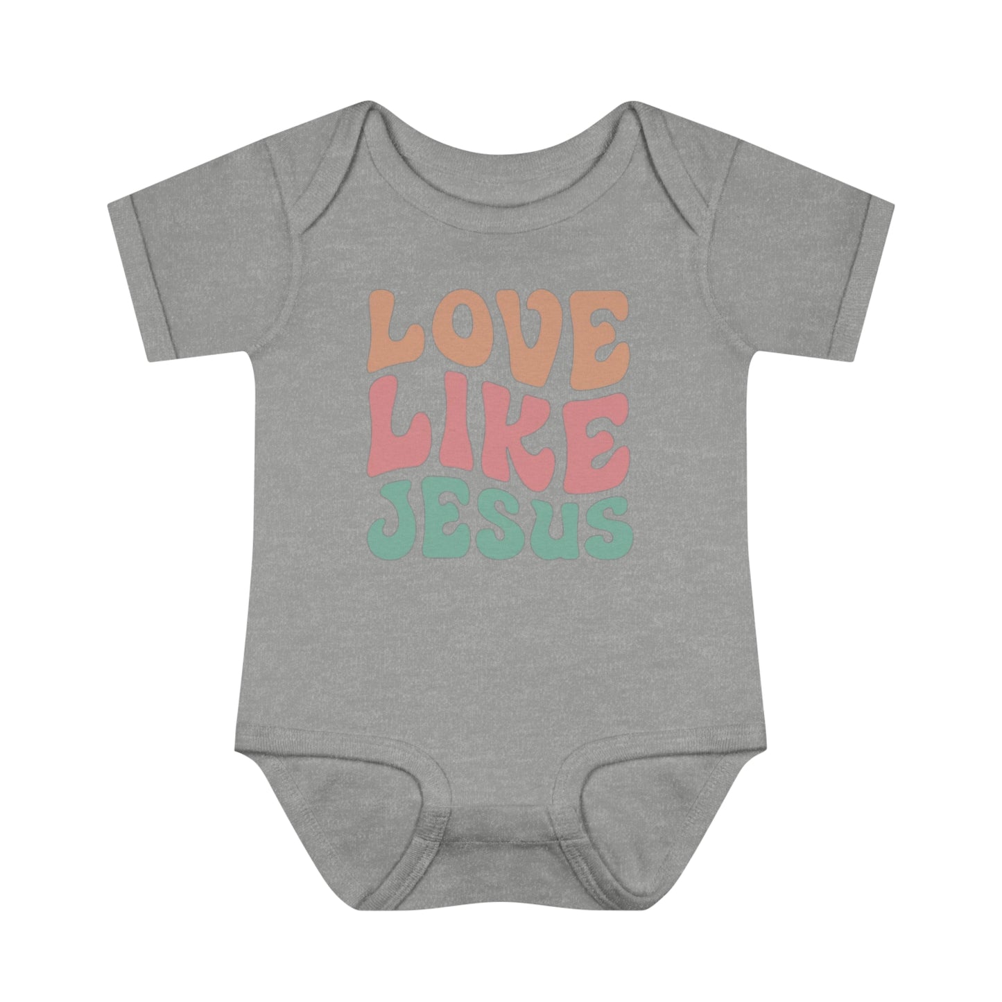 LOVE LIKE JESUS BABY BODYSUIT