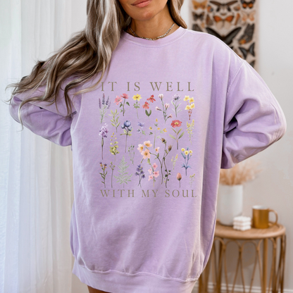 IT IS WELL WITH MY SOUL UNISEX SWEATSHIRT