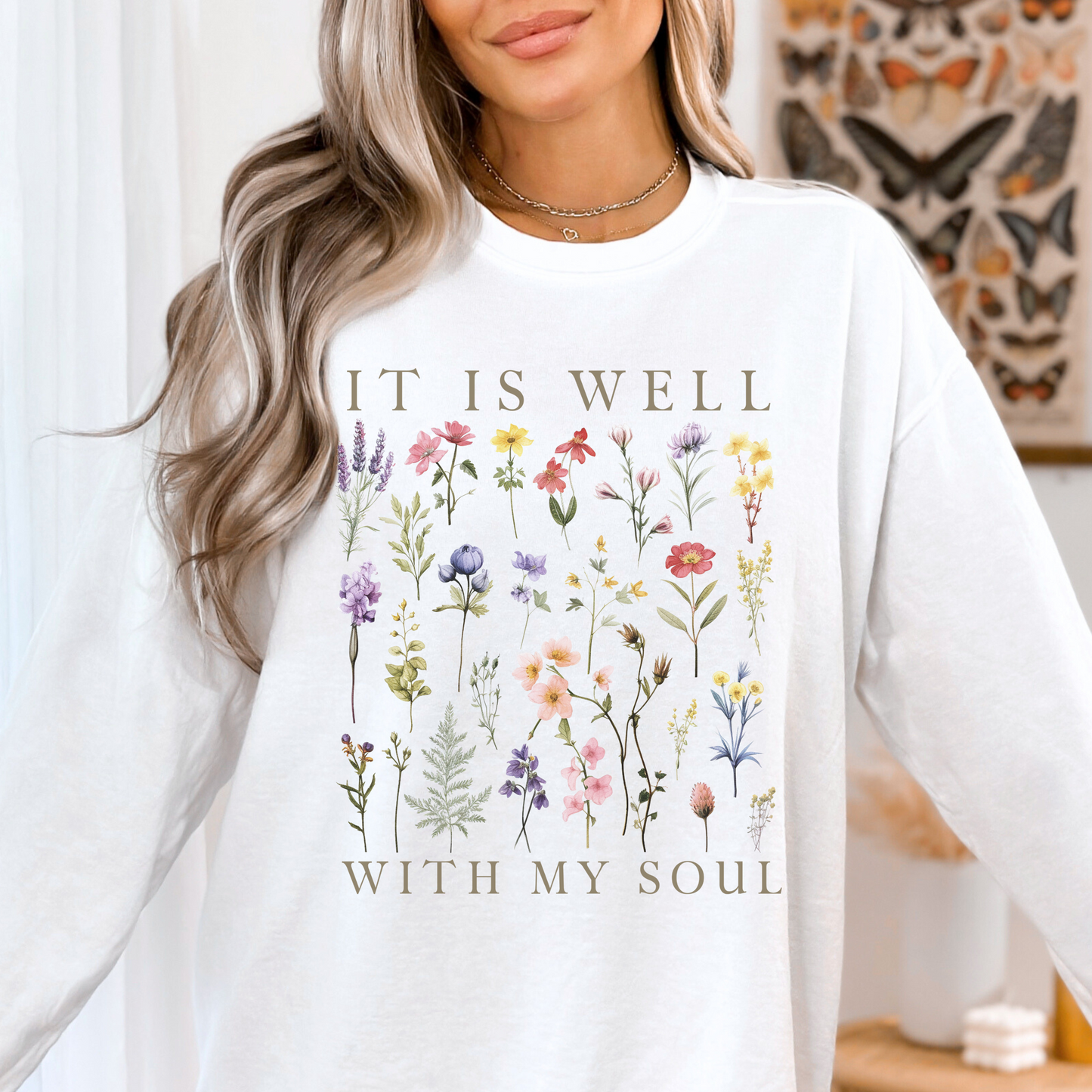 IT IS WELL WITH MY SOUL UNISEX SWEATSHIRT