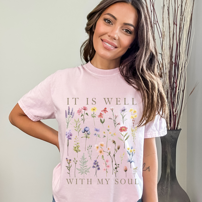 IT IS WELL WITH MY SOUL UNISEX TEE