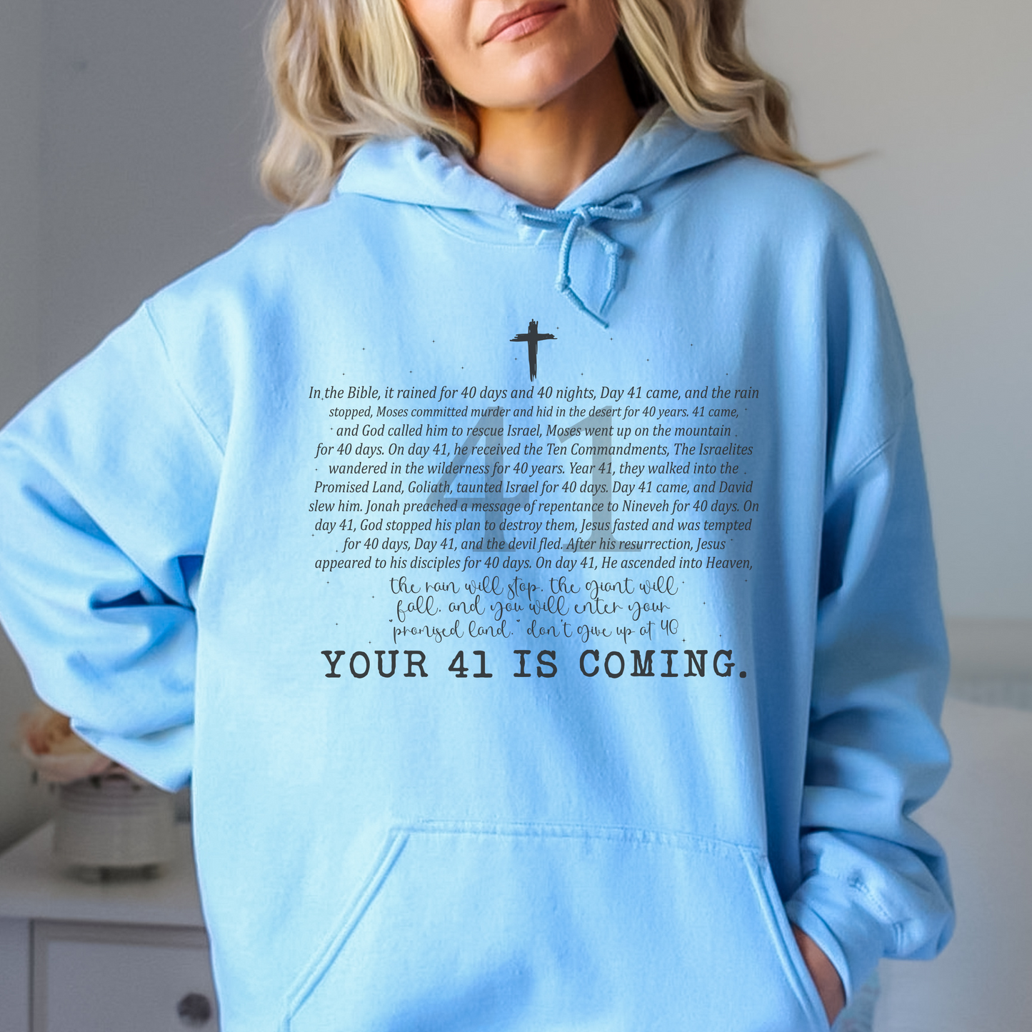 YOUR 41 IS COMING UNISEX HOODIE