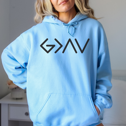 GOD IS GREATER UNISEX HOODIE