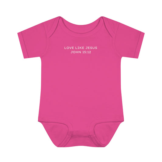 LOVE LIKE JESUS BABY BODYSUIT