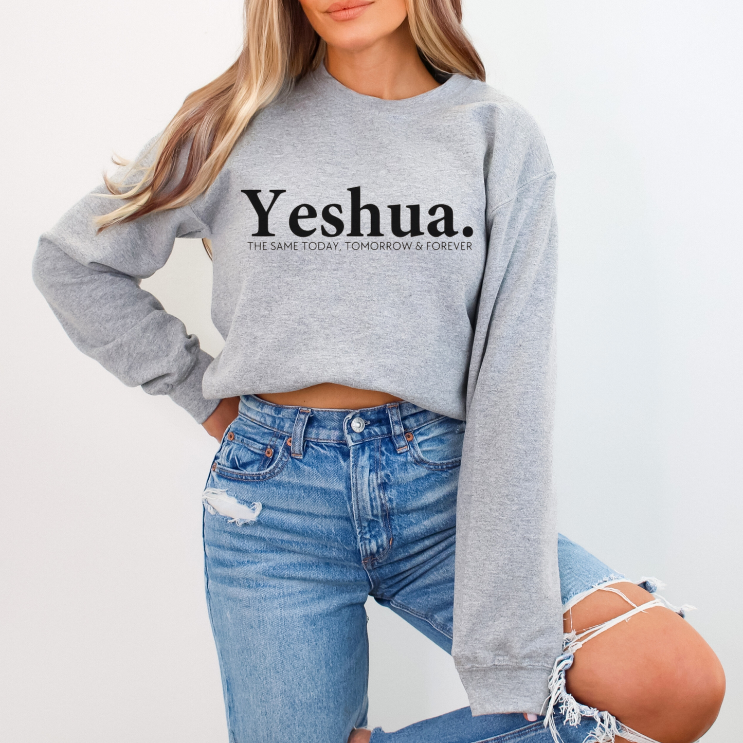 YESHUA UNISEX CREWNECK