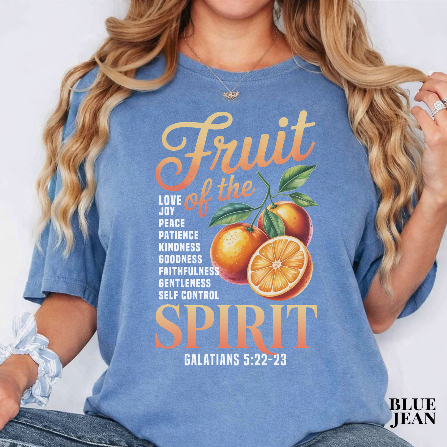 Fruit of the Spirit T-Shirt — Christian Faith Graphic Tee (Galatians 5:22-23)