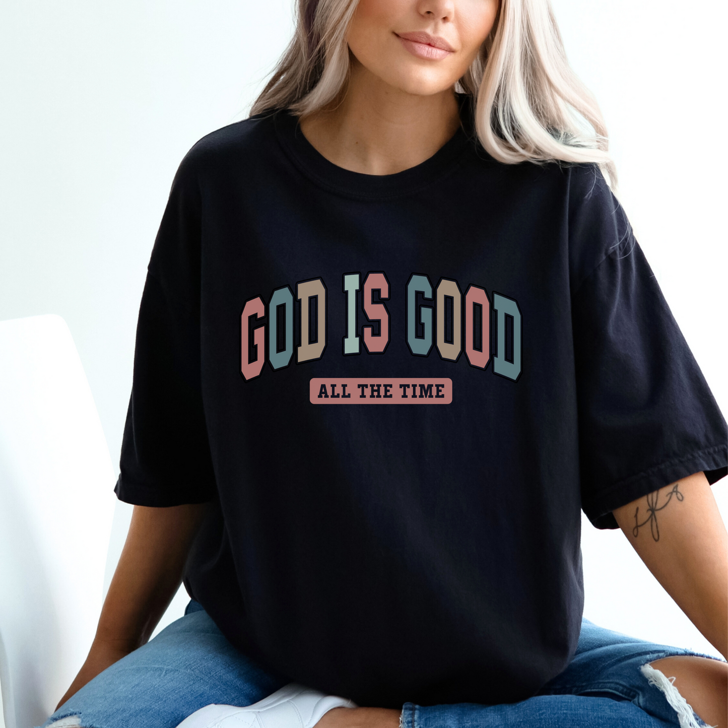 GOD IS GOOD ALL THE TIME UNISEX TEE