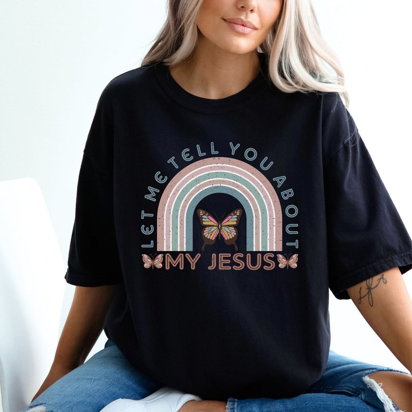 LET ME TELL YOU ABOUT MY JESUS UNISEX TEE