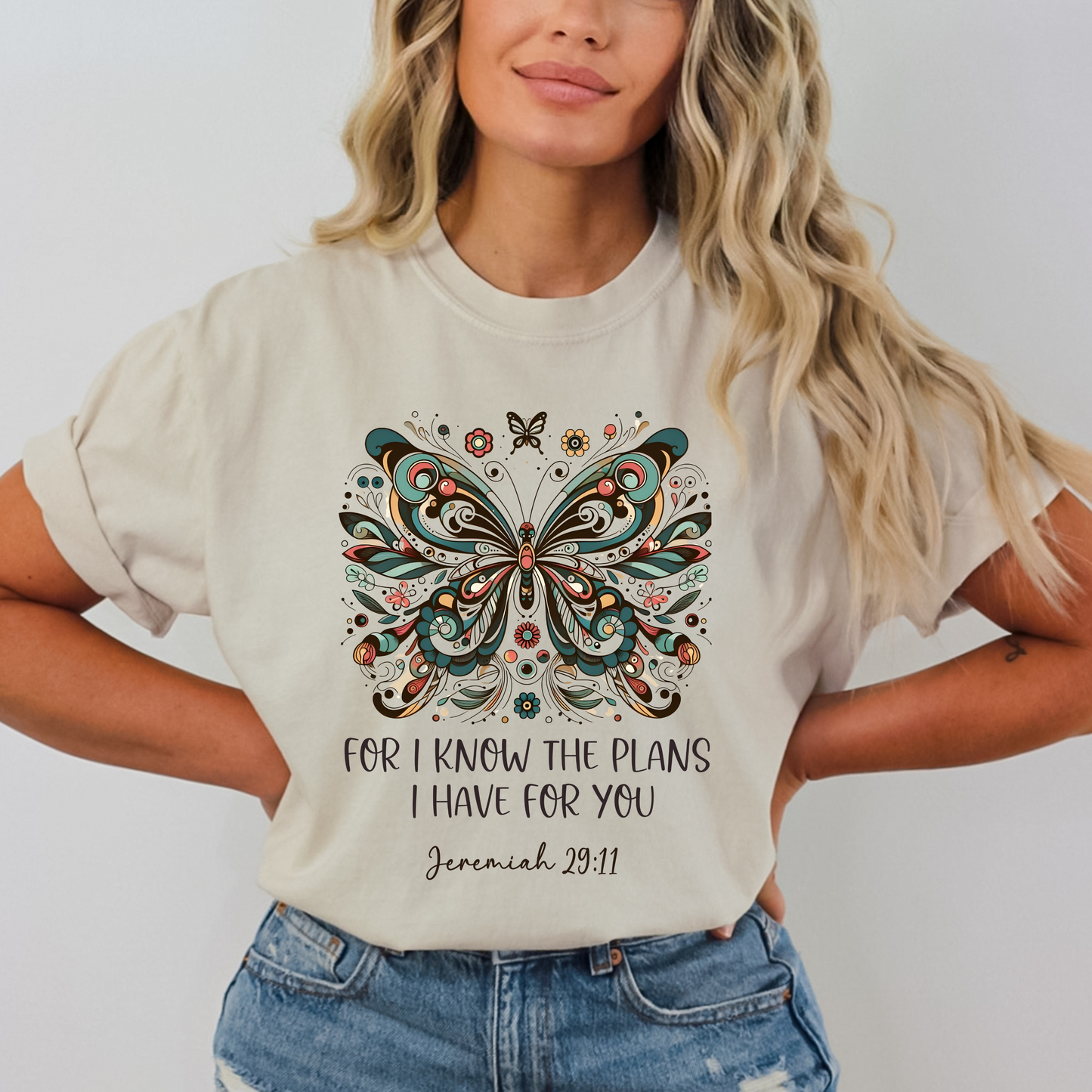 FOR I KNOW THE PLANS I HAVE FOR YOU UNISEX TEE