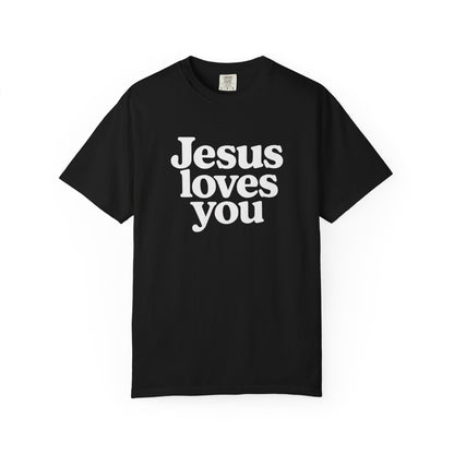 Jesus Loves You T-Shirt — Vintage Church Faith Graphic Tee