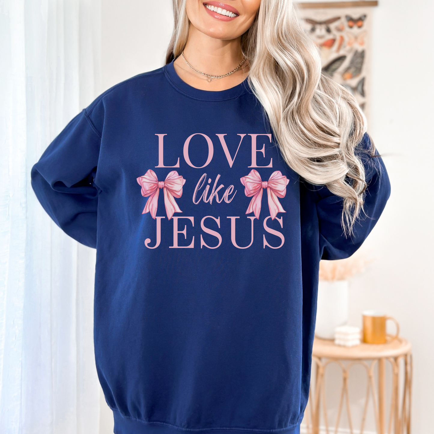 LOVE LIKE JESUS UNISEX SWEATSHIRT