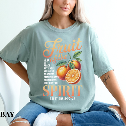 Fruit of the Spirit T-Shirt — Christian Faith Graphic Tee (Galatians 5:22-23)