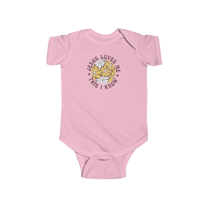 JESUS LOVES ME THIS I KNOW INFANT BODYSUIT