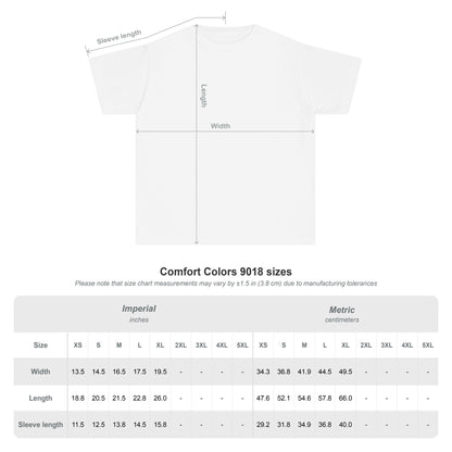 Youth Tee — “The Heavens Are Roaring” Tiger Psalm 19:1 Christian Graphic Shirt