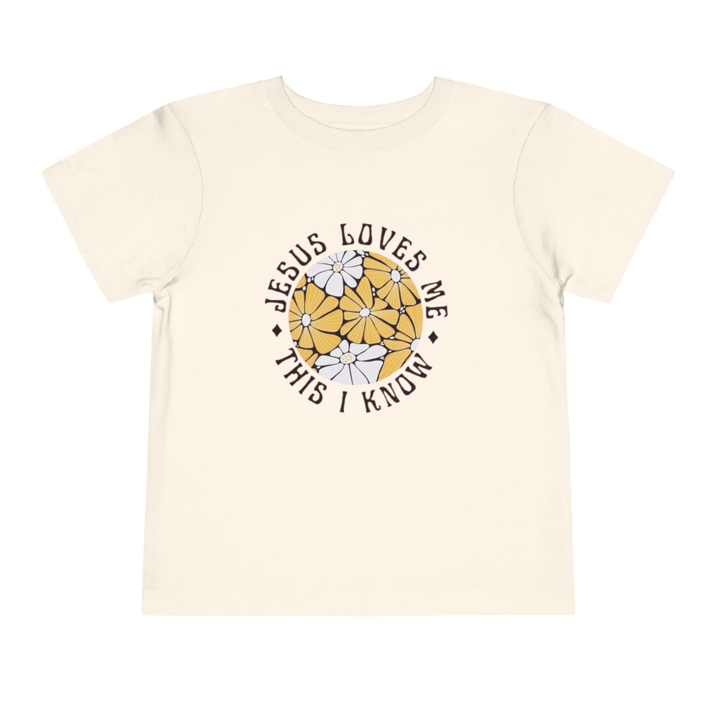 JESUS LOVES ME THIS I KNOW TODDLER TEE