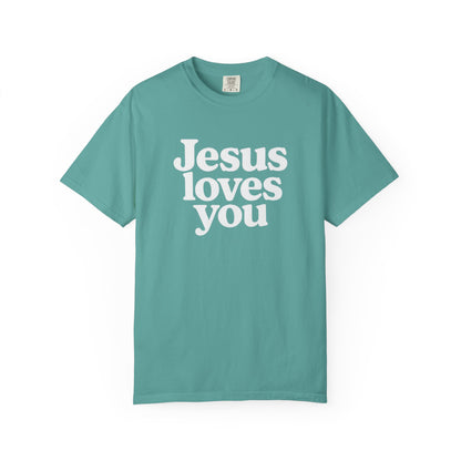 Jesus Loves You T-Shirt — Vintage Church Faith Graphic Tee