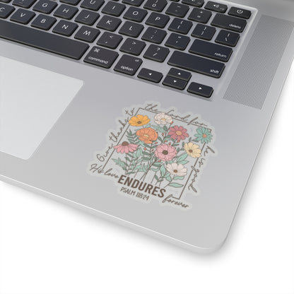 GIVE THANKS TO THE LORD STICKER