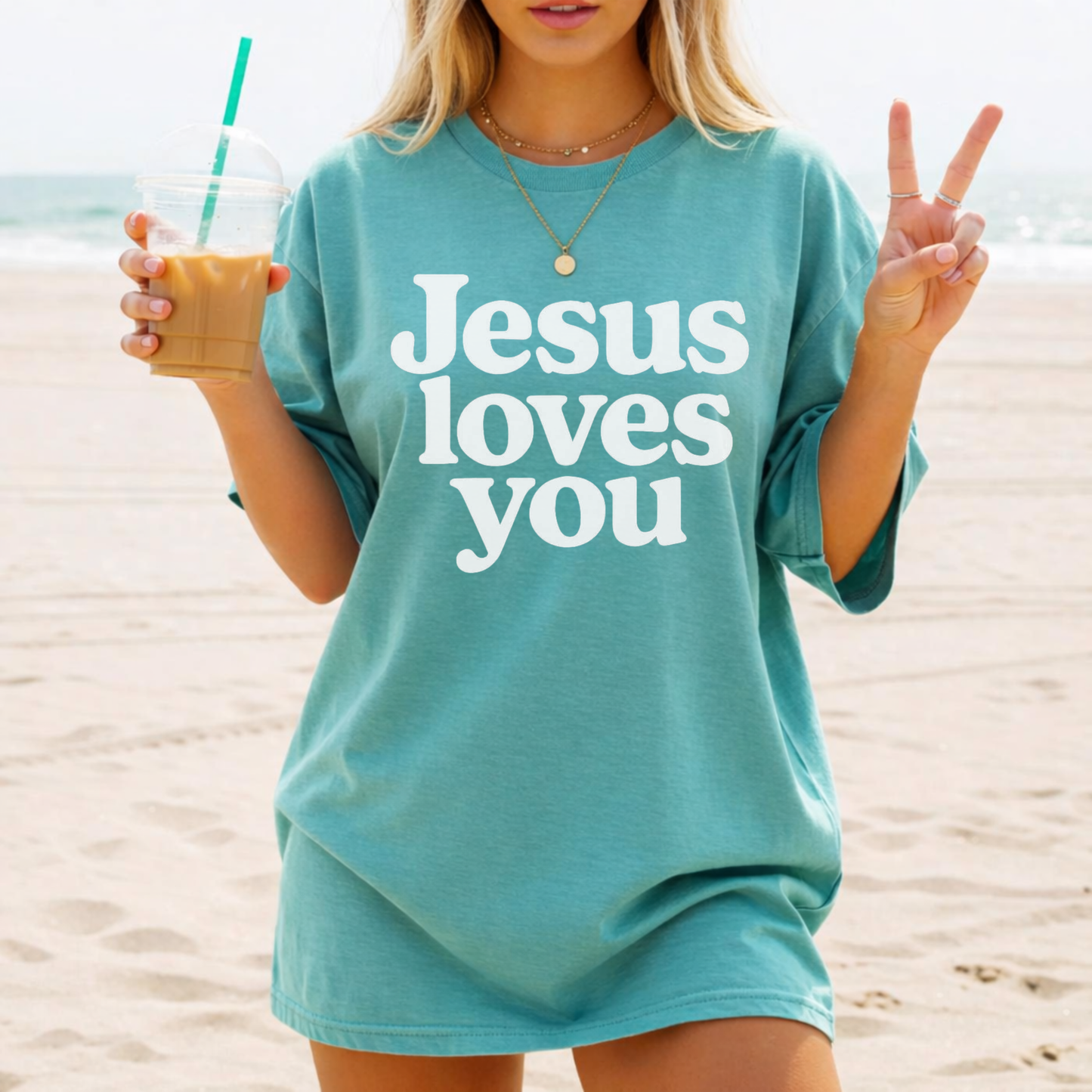 Jesus Loves You T-Shirt — Vintage Church Faith Graphic Tee