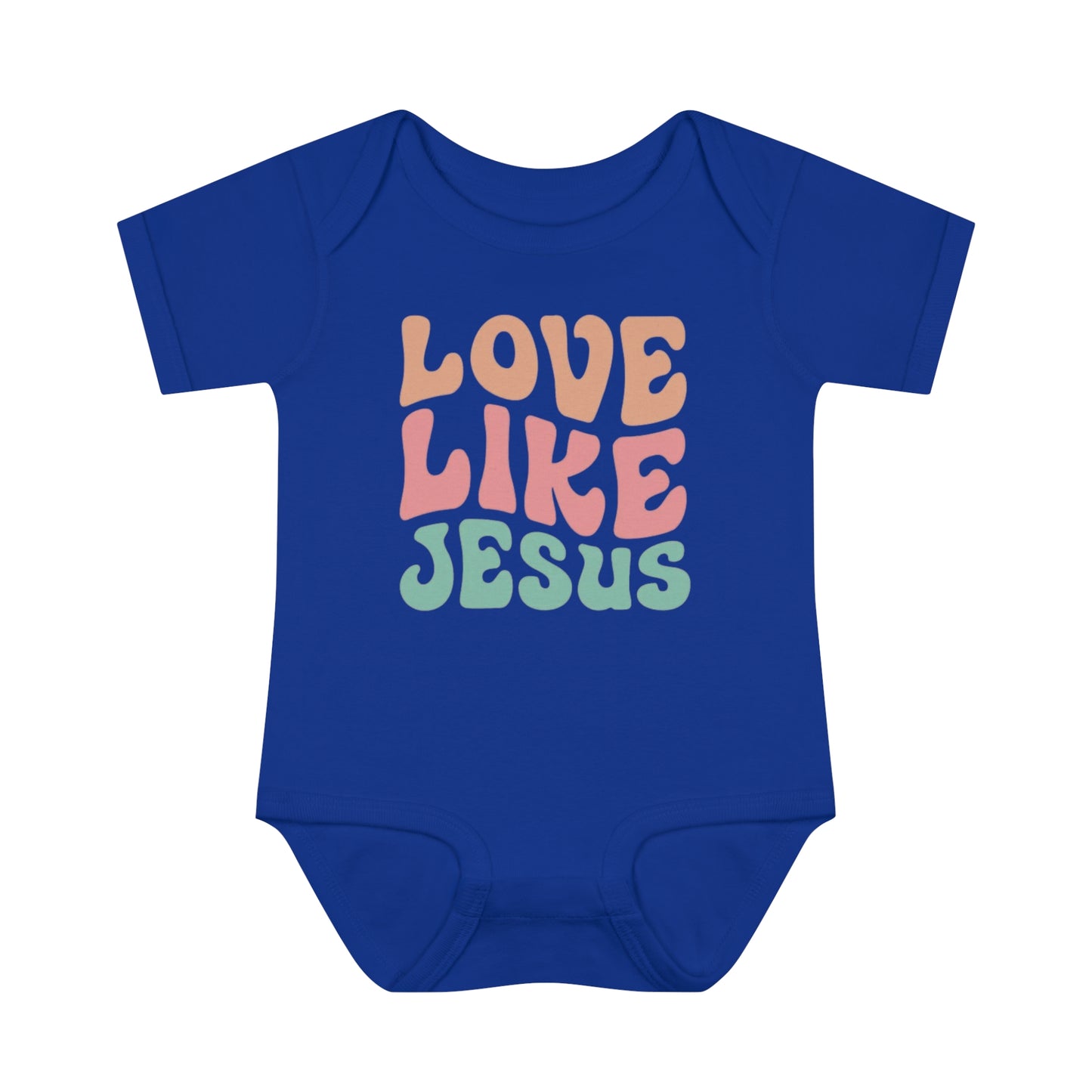 LOVE LIKE JESUS BABY BODYSUIT