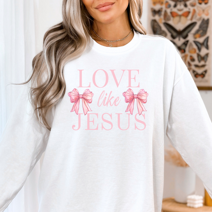 LOVE LIKE JESUS UNISEX SWEATSHIRT