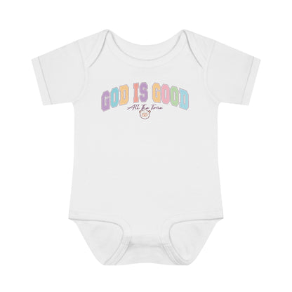 GOD IS GOOD ALL THE TIME BABY BODYSUIT