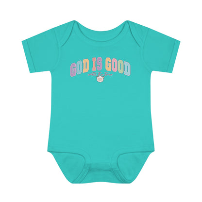 GOD IS GOOD ALL THE TIME BABY BODYSUIT