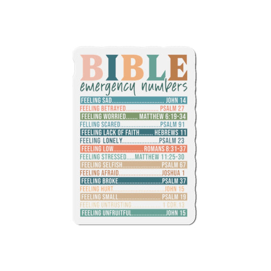 BIBLE NUMBERS MAGNET