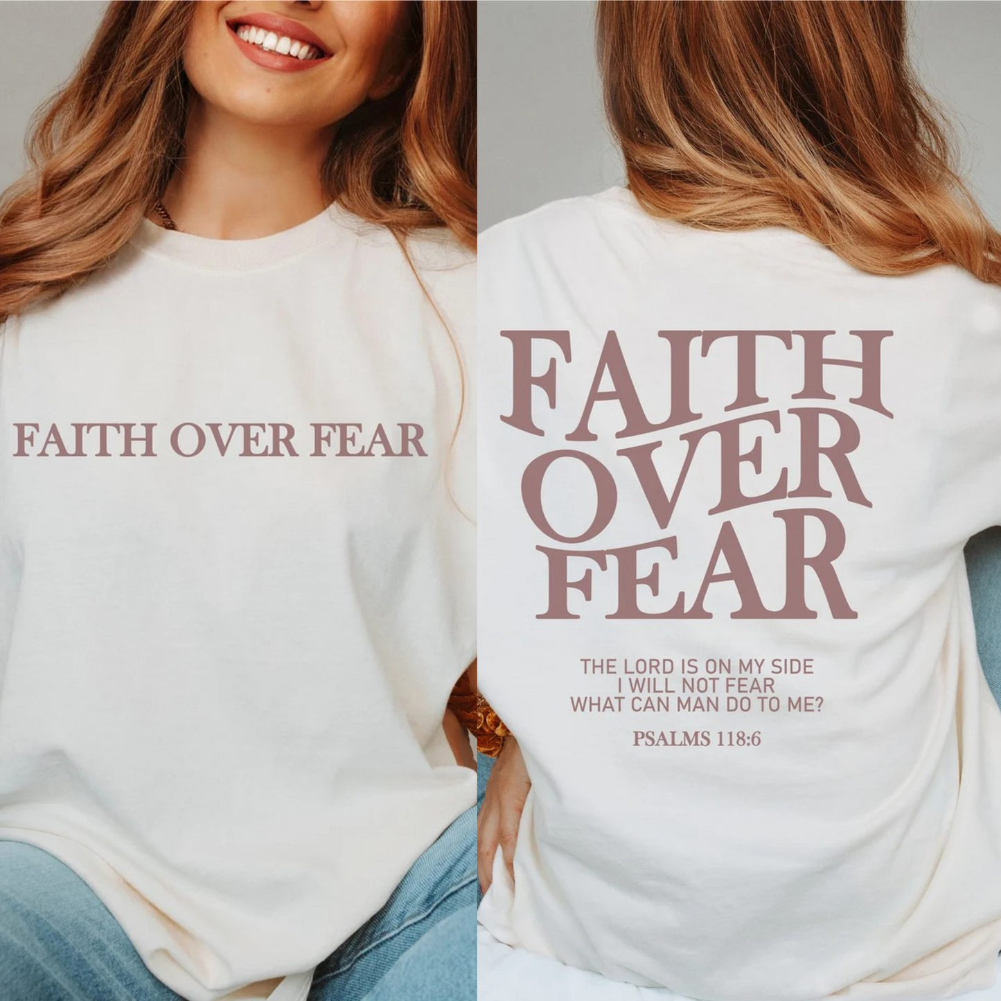 FAITH OVER FEAR UNISEX TEE